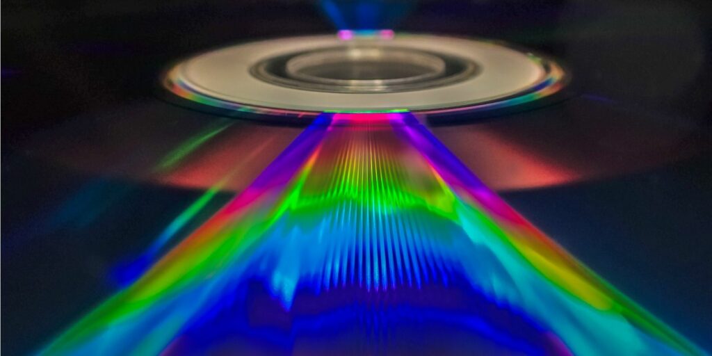 dvd-disc-macro