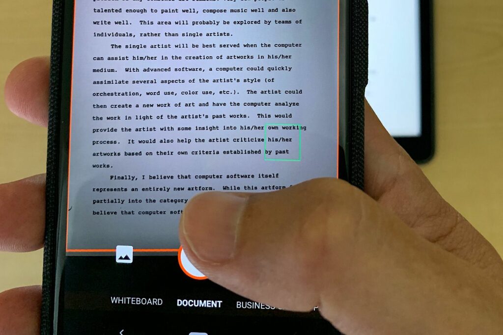 Comment numériser vers un document Word