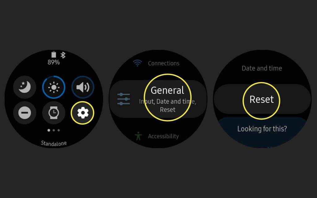 Comment réinitialiser la Galaxy Watch Active2