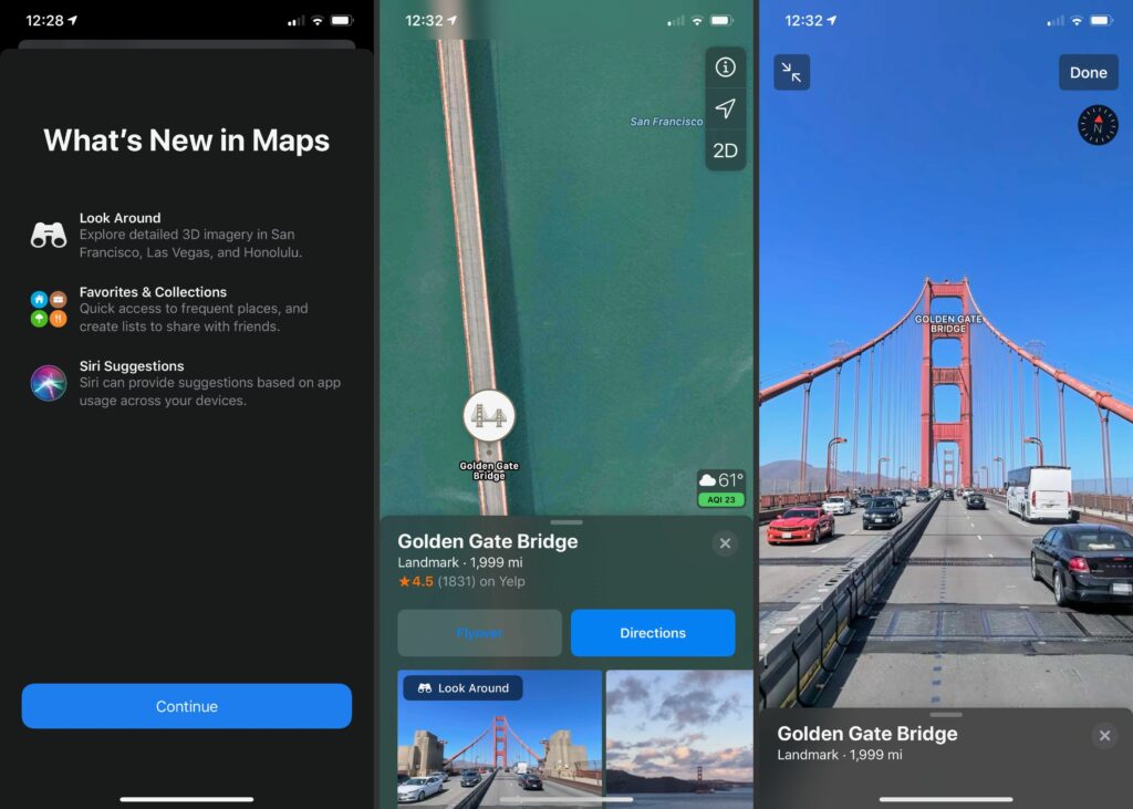 Comment utiliser Apple Maps Street View