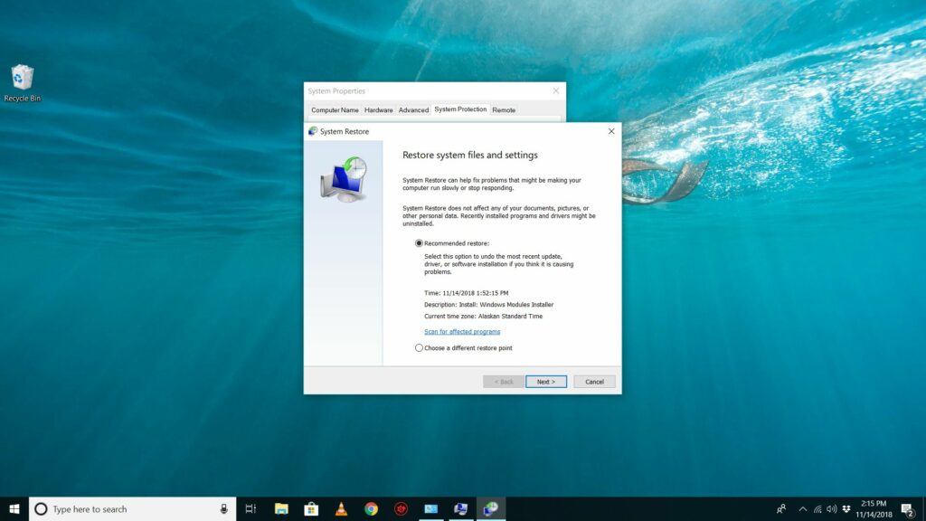 Comment utiliser la restauration du système dans Windows