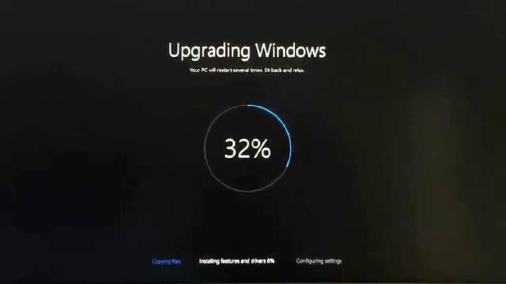 Correction : la mise à jour de Windows 10 est bloquée à 32 %