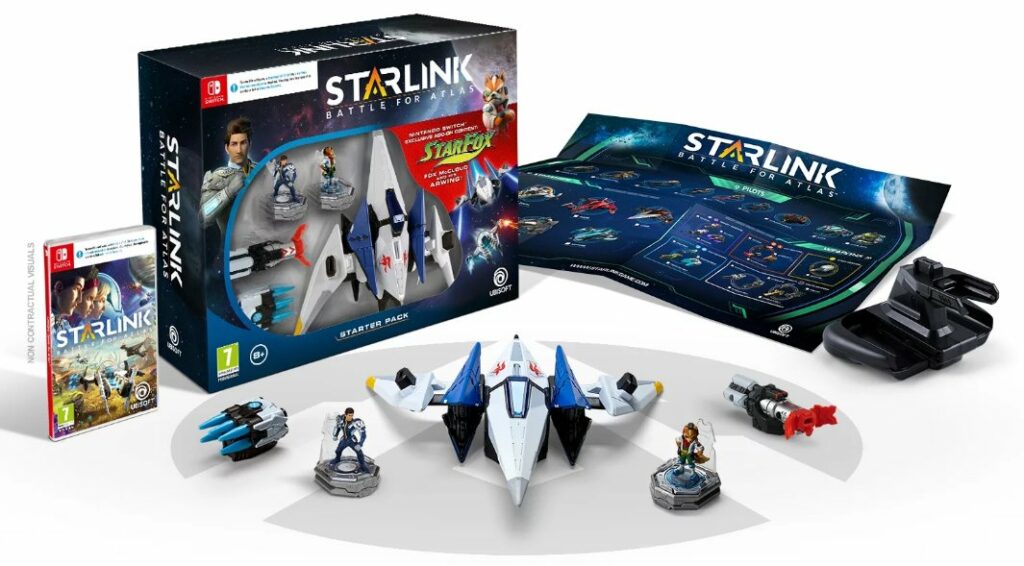 Unboxing del Starlink: Battle for Atlas + Star Fox Starter Bundle para Switch