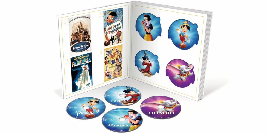 Disney dévoile un ensemble irrésistible de 57 DVD classiques