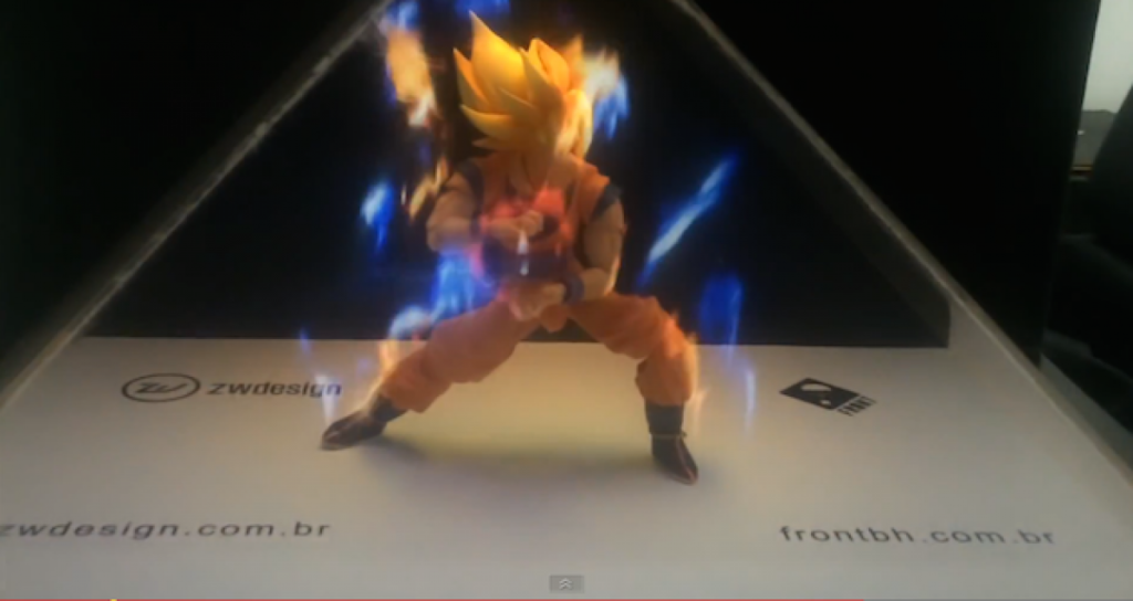 Dragon Ball crée ses personnages les plus impressionnants avec des hologrammes