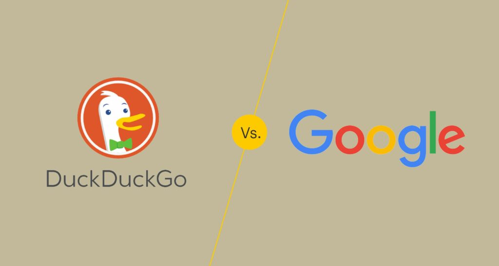 DuckDuckGo et Google