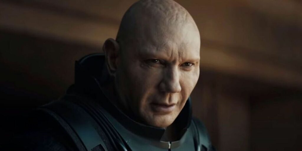 'Dune': Dave Bautista devient émotif en parlant du rôle qu'il veut que Denis Villeneuve joue