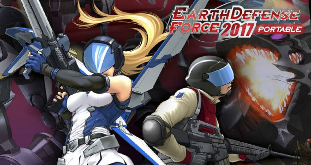 Earth Defence Force 2017 Examen portable