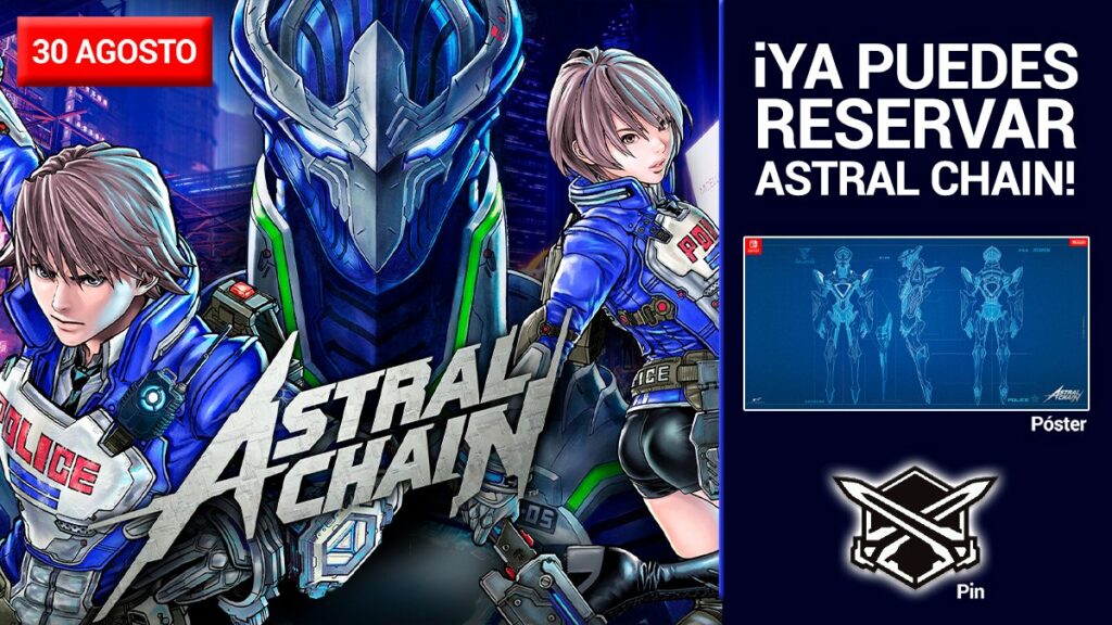 Esto es lo que puedes llevarte por reservar Astral Chain en diferentes tiendas