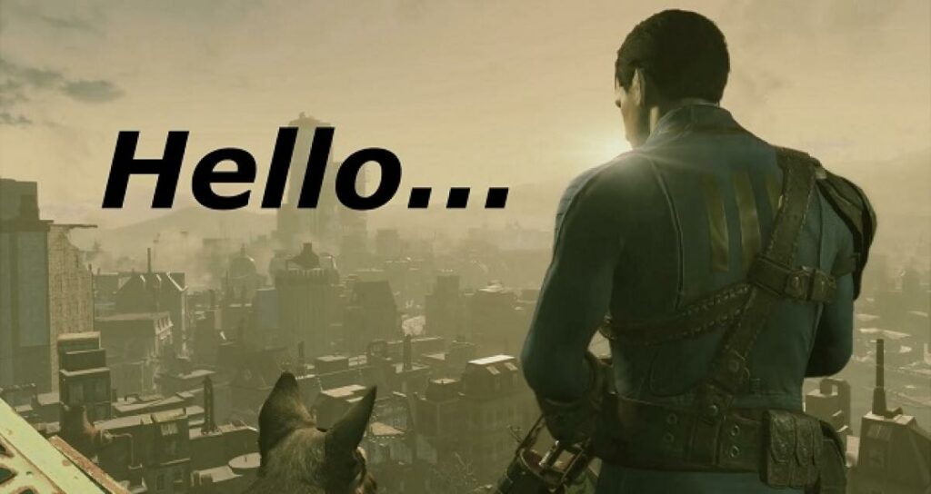 Fallout 4, le bonjour d'Adele parodié en titre