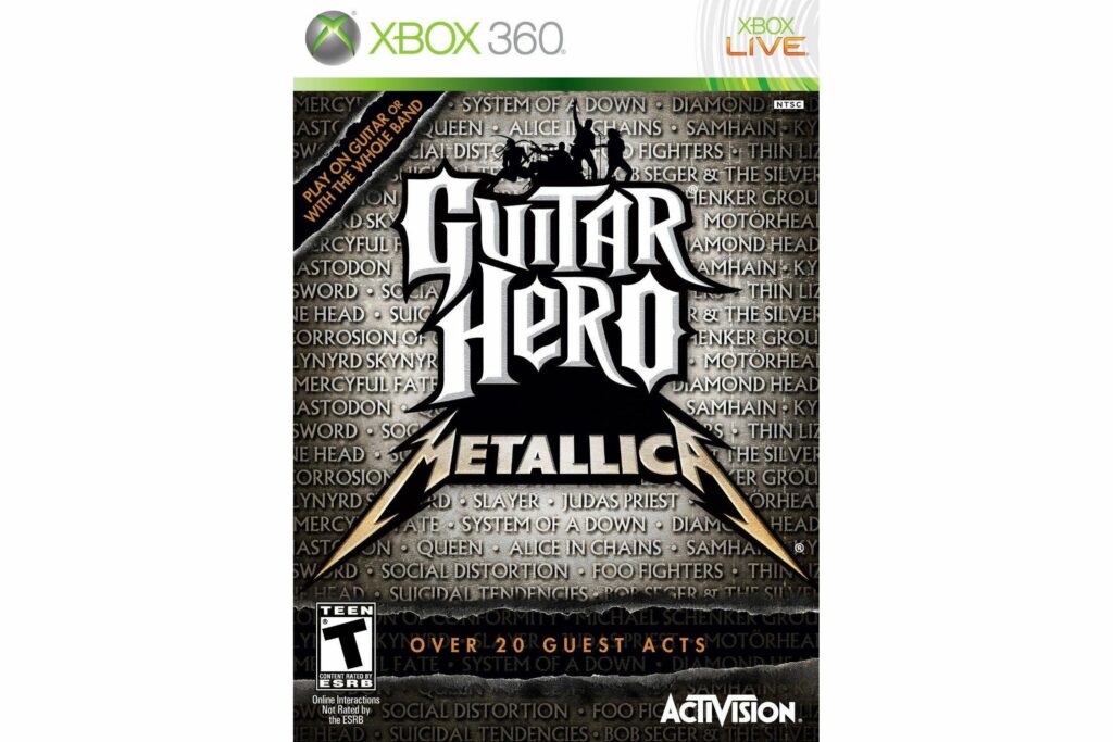 "Guitar Hero: Metal Band" Liste complète des chansons