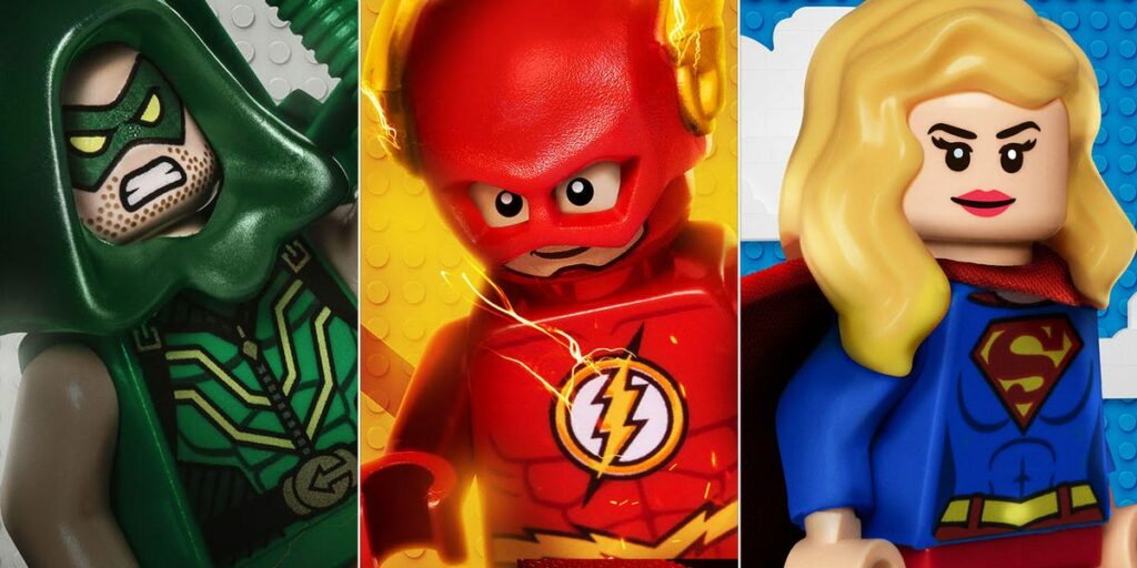 LEGO Batman rencontre les versions jouets de Flash, Supergirl, Arrow et Atom