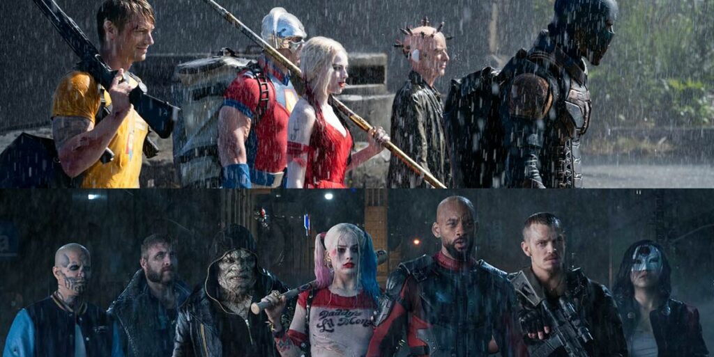 La bataille de Suicide Squad en 2016.  Quelle est la différence entre les films Suicide Squad de 2021 ?