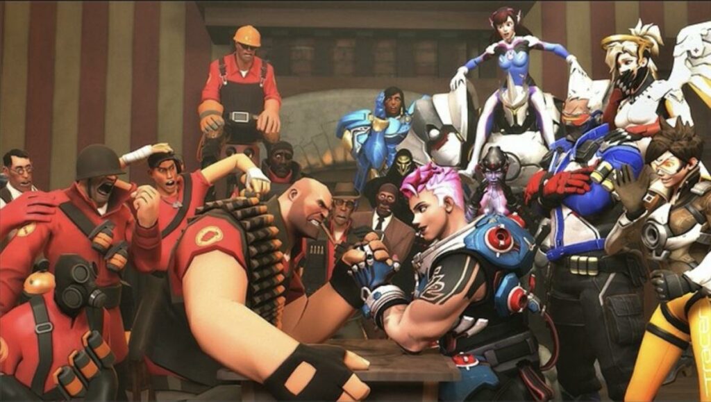 La confrontation ultime : Overwatch contre Team Fortress 2