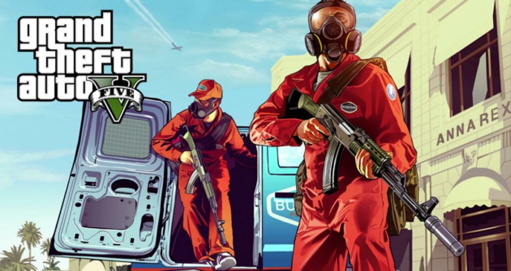 Le premier artwork GTA V de Rockstar