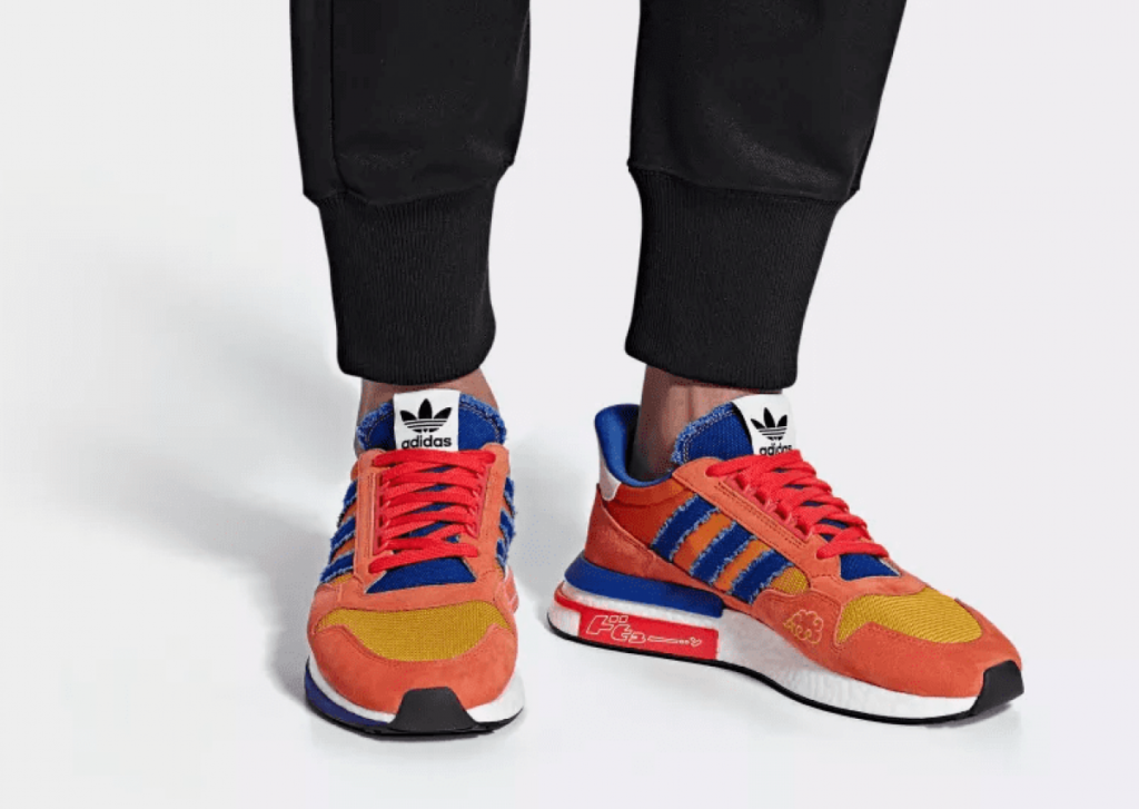 Les chaussures Adidas Dragon Ball auront des boîtes avec des illustrations complémentaires