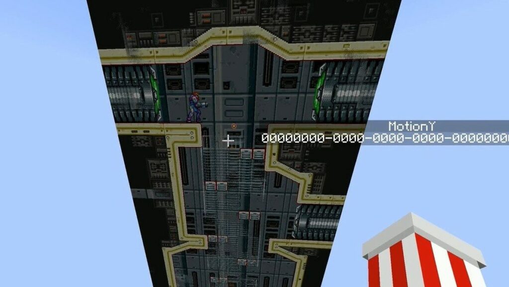 Fan recrea Metroid Fusion de Game Boy Advance en Minecraft