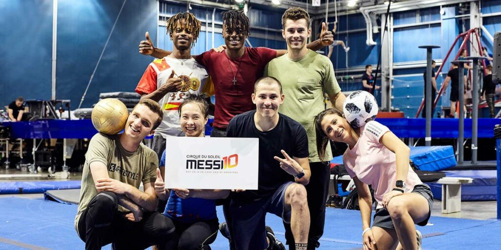 'Messi 10 du Cirque du Soleil' en première sur Rakuten TV