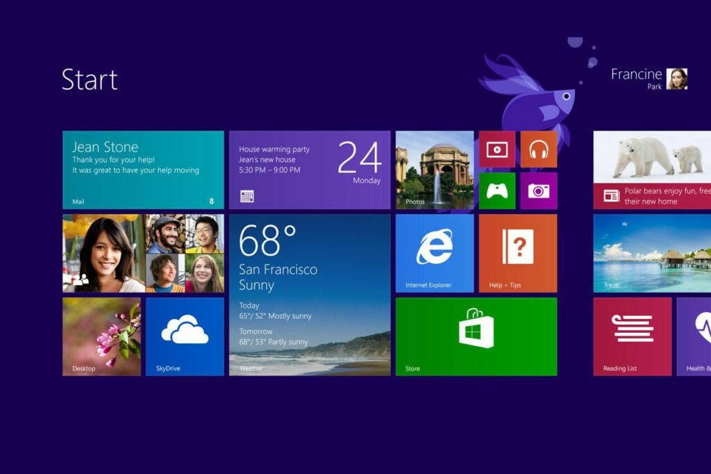 Mise à jour vers Windows 8.1