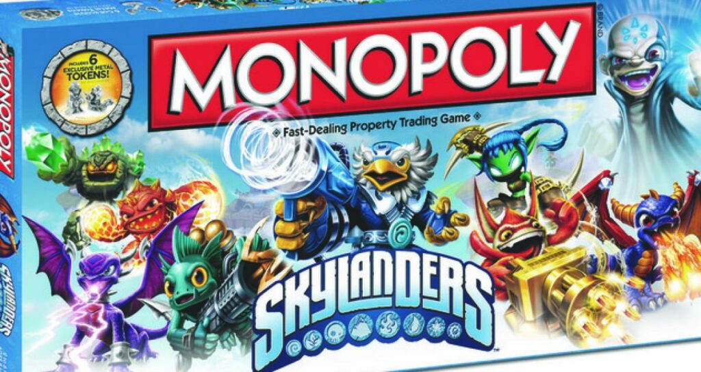 Monopole officiel des Skylanders