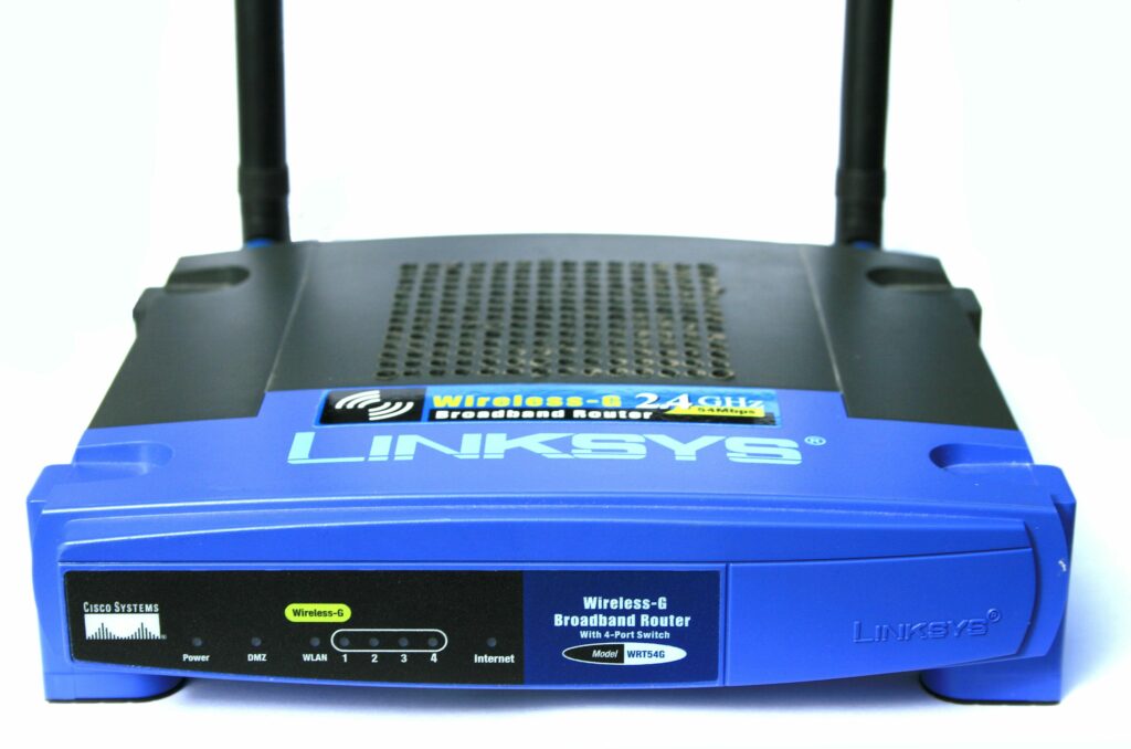 Mot de passe par défaut Linksys WRT54G