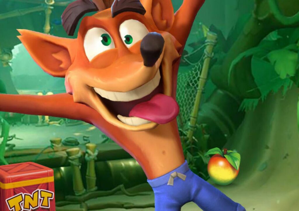 Premières images du jeu Crash Bandicoot par King