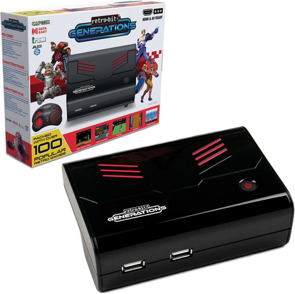 Retro Bit Generations - Console avec 90 jeux de Capcom, Data East, Irem ou Jaleco