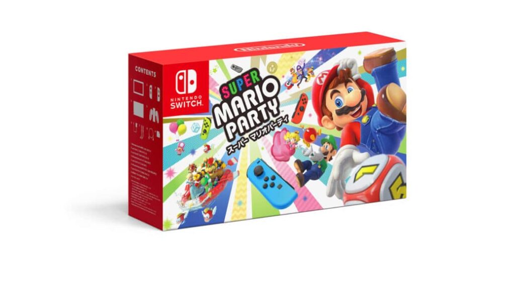 Se anuncia un pack personalizable de Nintendo Switch y Super Mario Party en Japón