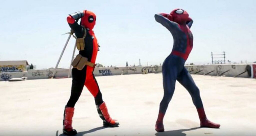 Spider-Man contre Deadpool : Guerre de danse