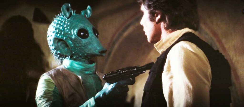 Star Wars Episode 4 change à nouveau les scènes de Greedo et Han sur Disney +