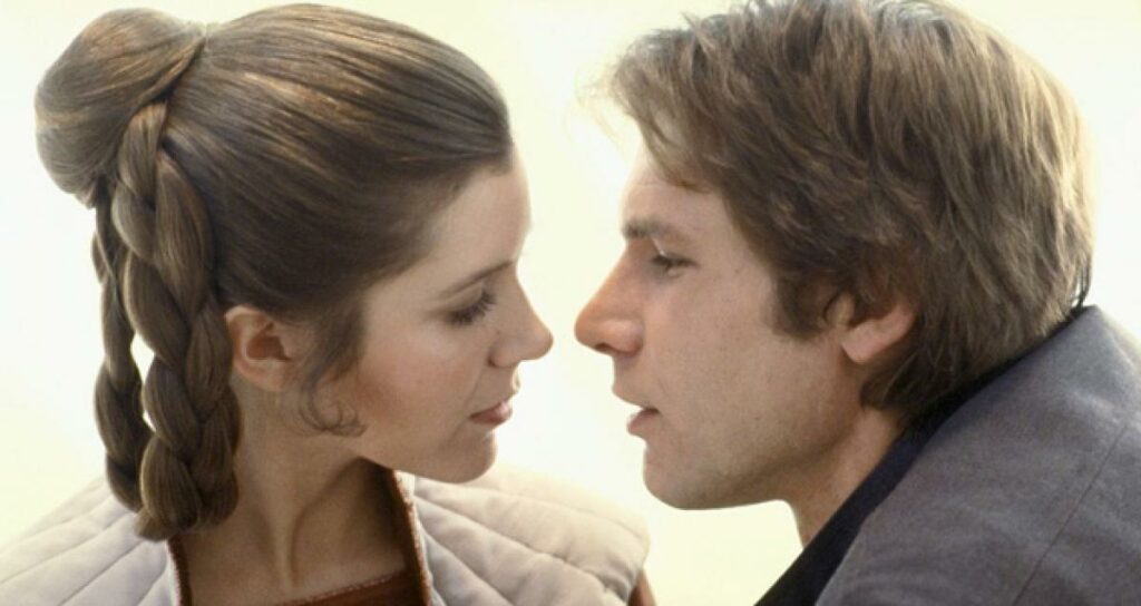 Star Wars Episode VII - Portrait de famille de Han Solo, Leia et Ben