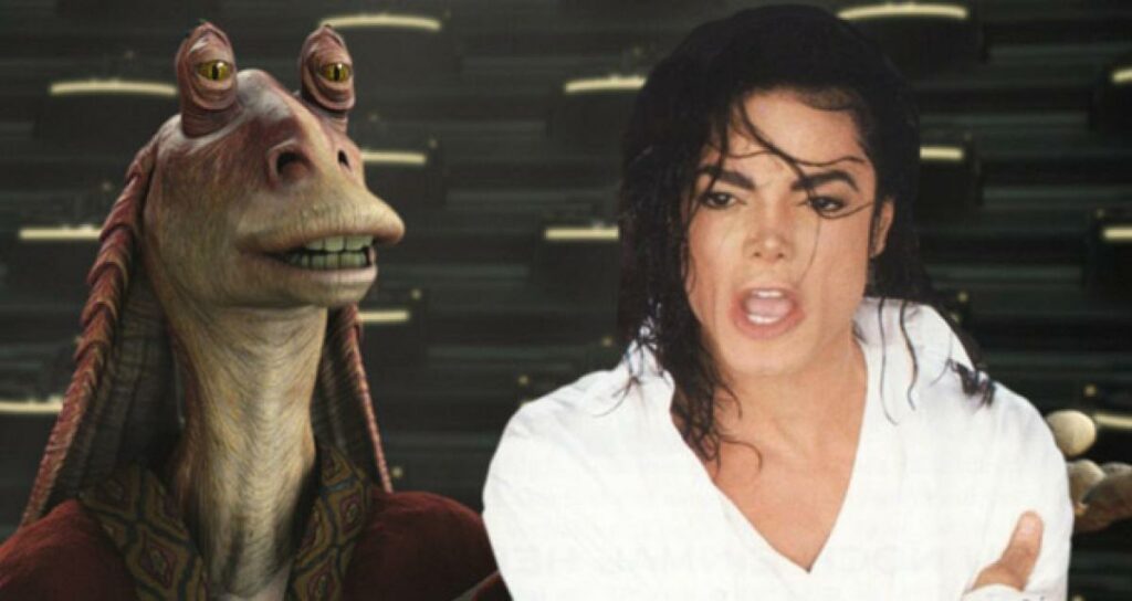 Star Wars : Michael Jackson veut être Jar Jar Binks