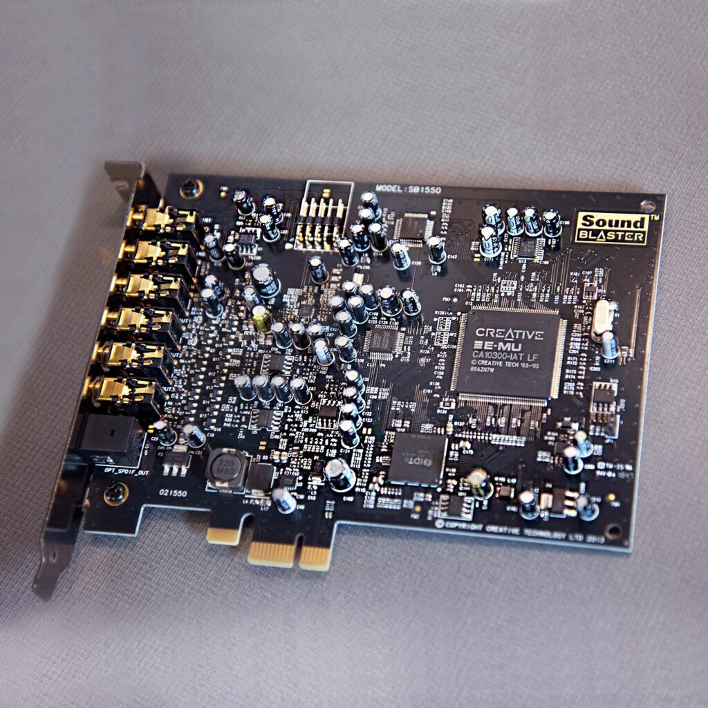 Test de la Sound Blaster Audigy RX