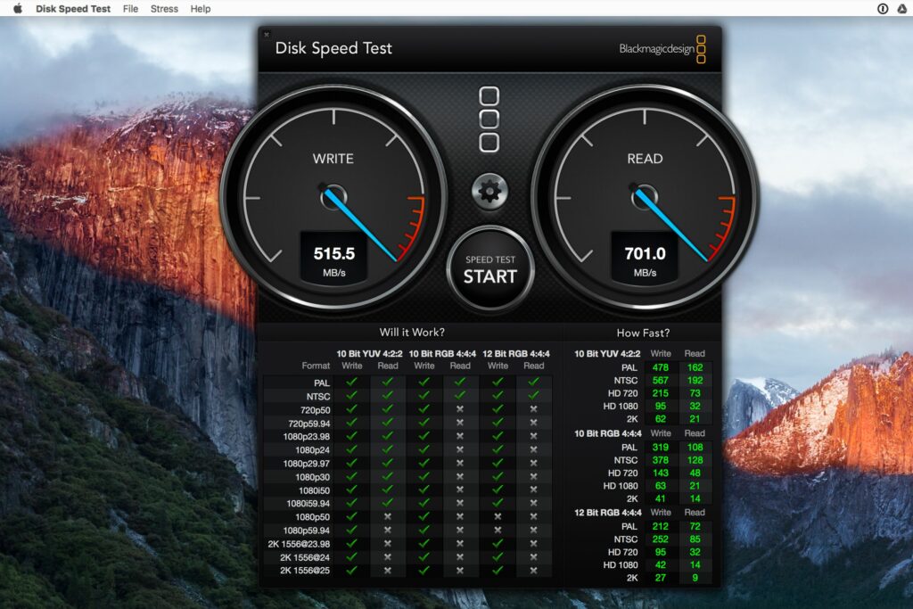 Test de vitesse du disque Blackmagic : quelle est la vitesse du disque dur de votre Mac ?