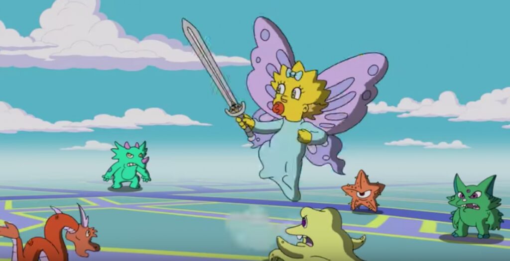 The Simpsons saison 28 - c'est une parodie de Pokémon Go