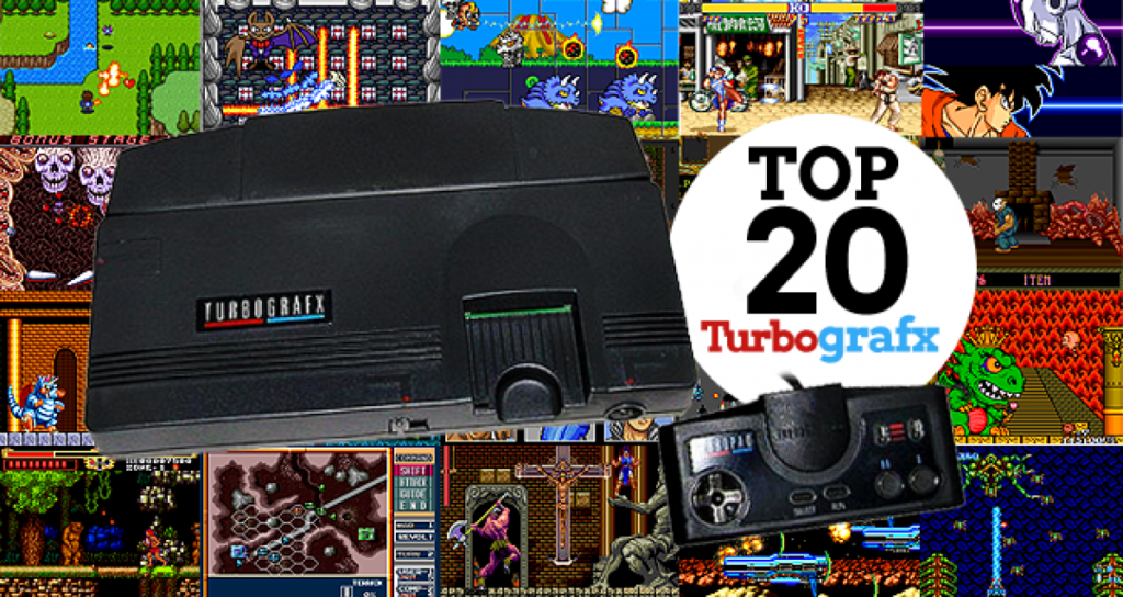 Top 20 des jeux Turbografx