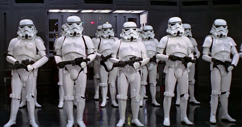 Tous les types de stormtroopers Star Wars sont canon