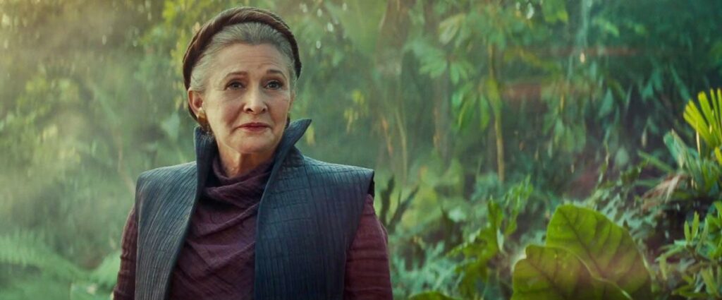 Toutes les images de Carrie Fisher de l'épisode 9 de "Star Wars" confirmées par les films précédents