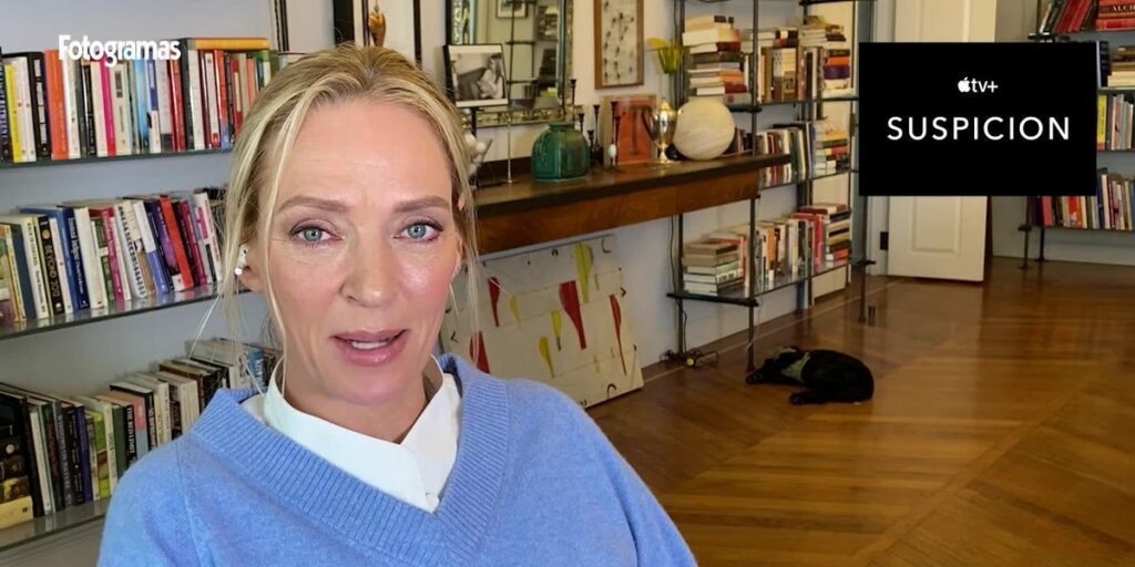 Uma Thurman parle de sa nouvelle série "The Suspects" sur Apple TV+