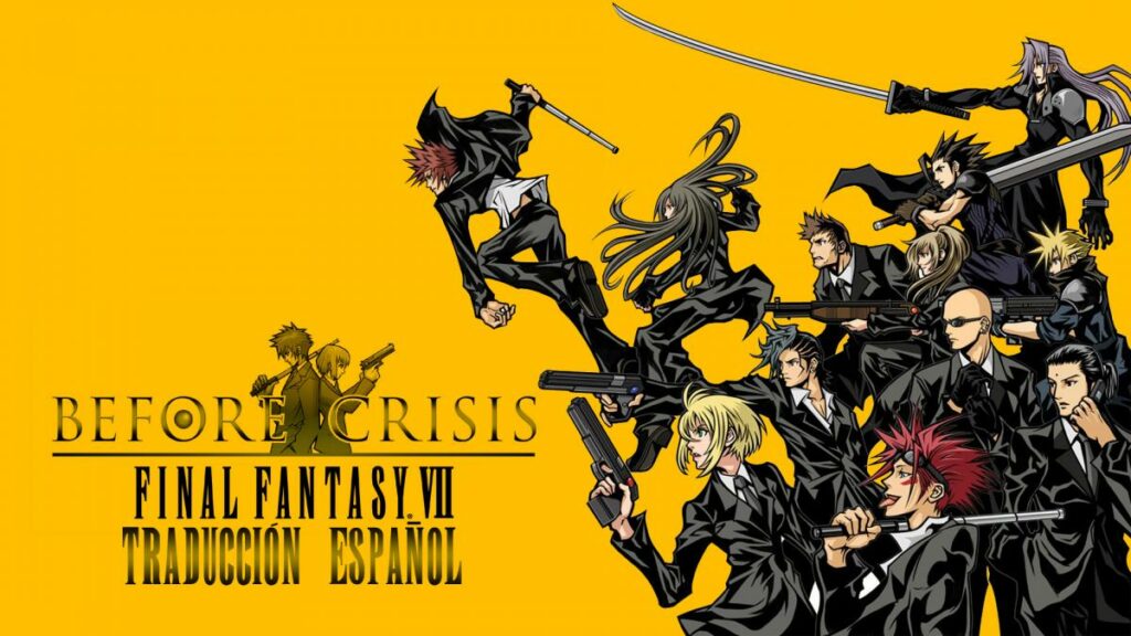 Un fan a refait le jeu mobile pour Final Fantasy VII Before Crisis pour PC