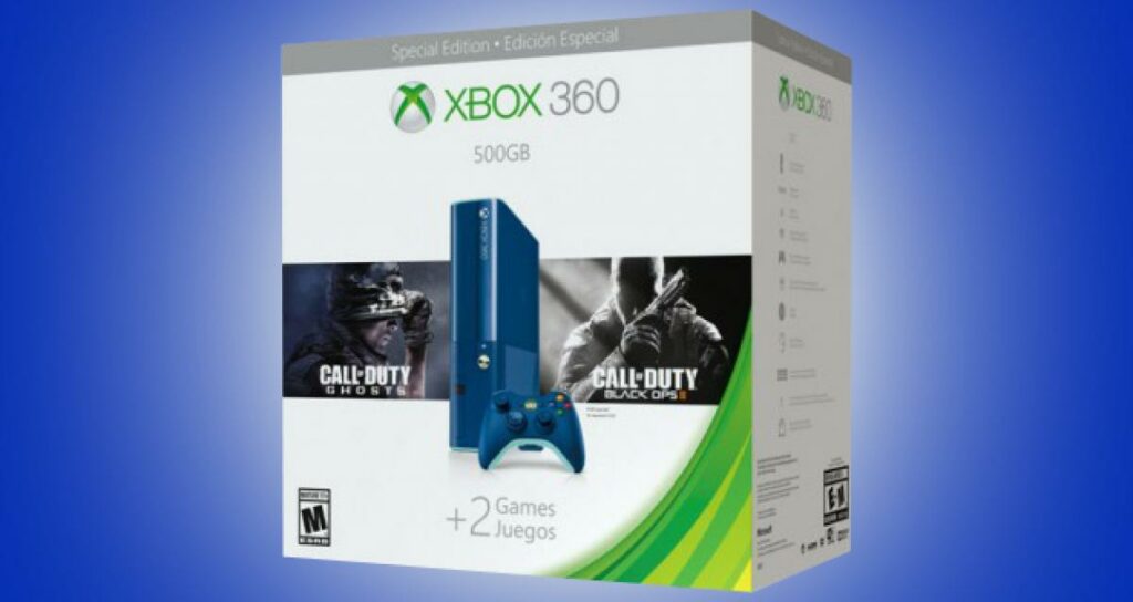 Voici la nouvelle Xbox 360 bleue