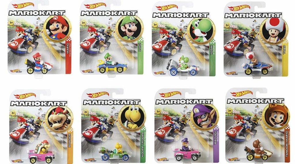 Ya puedes reservar con envío internacional la colección Hot Wheels x Mario Kart