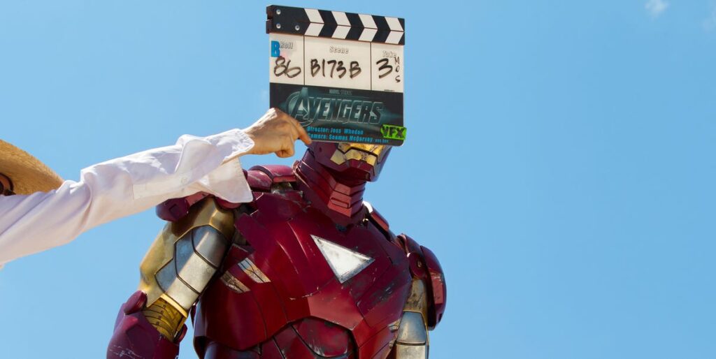 100 photos des coulisses des films Marvel