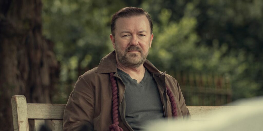 'After Life 3' : Ricky Gervais explique l'absence de Roxy et Sandy