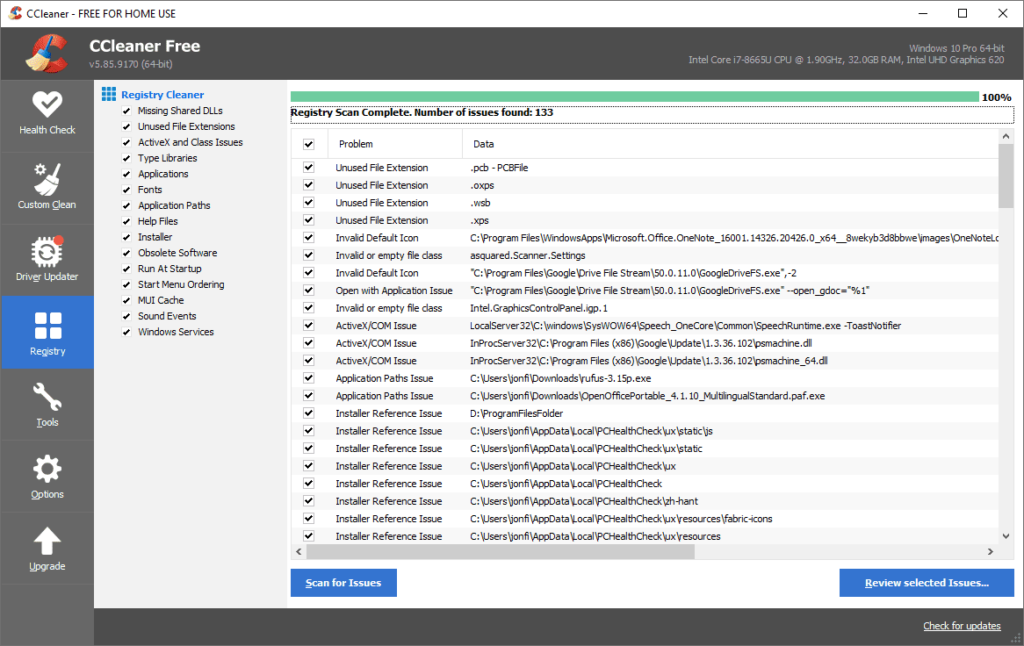 CCleaner v5.92 Examen gratuit du nettoyeur de système