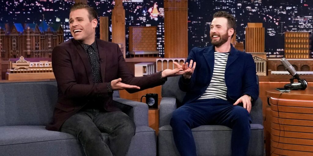 Chris Evans et son frère racontent à Jimmy Fallon une histoire d'enfance embarrassante