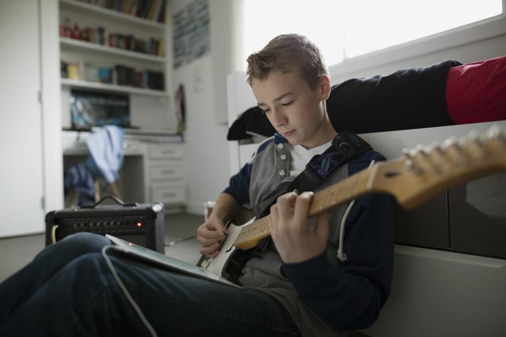 Comment apprendre la guitare sur iPad