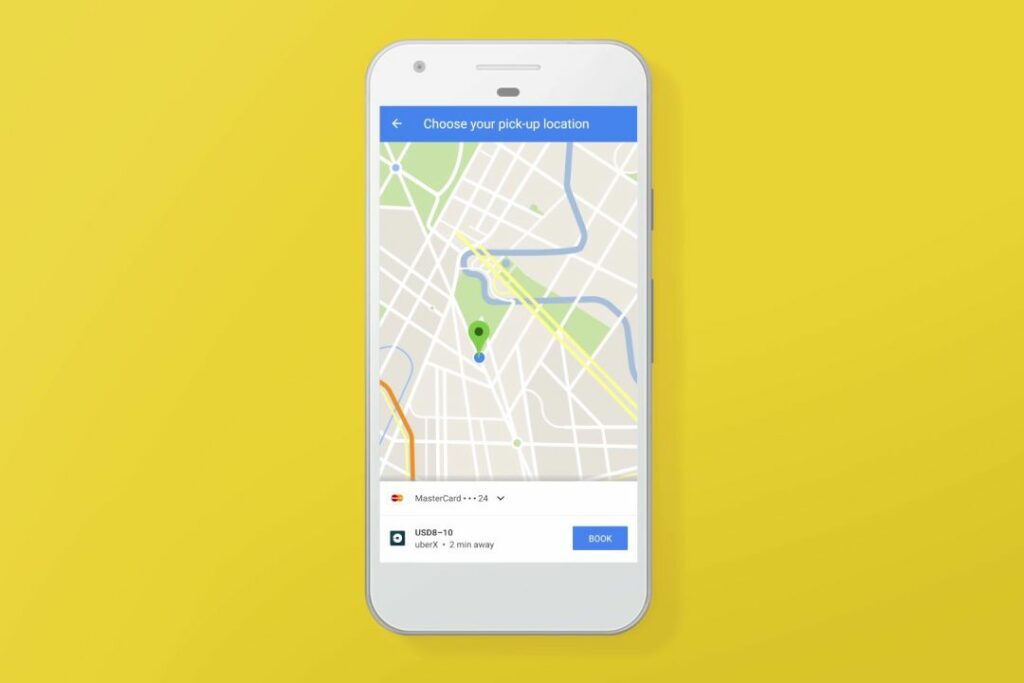 Comment commander un Uber depuis Google Maps