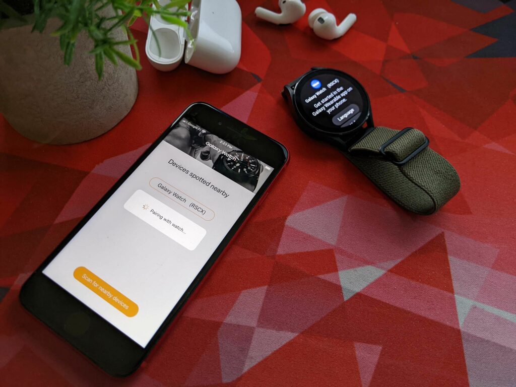 Comment connecter Galaxy Watch à l'iPhone