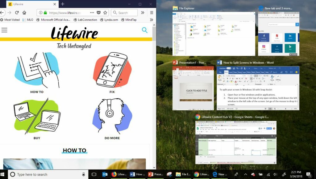 Comment diviser l'écran avec la disposition Snap dans Windows 11